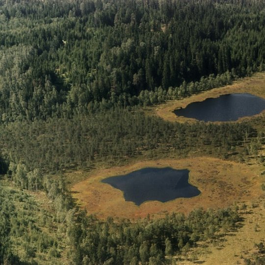 Aklaežeriai iš drono