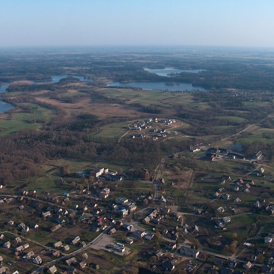 Platelių urbanistinis draustinis iš drono