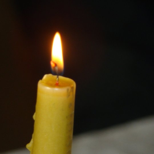 "Grabnyčios" candle