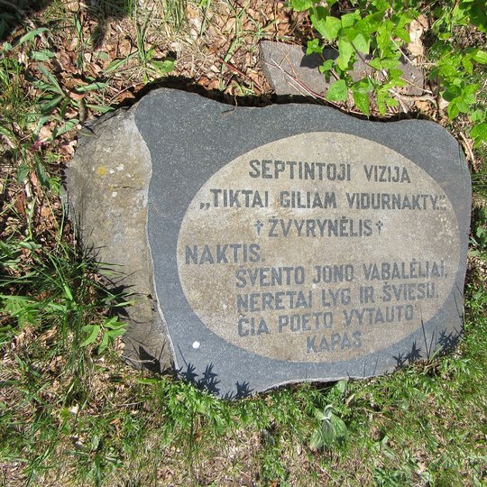 The path of the poet V. Mačernis