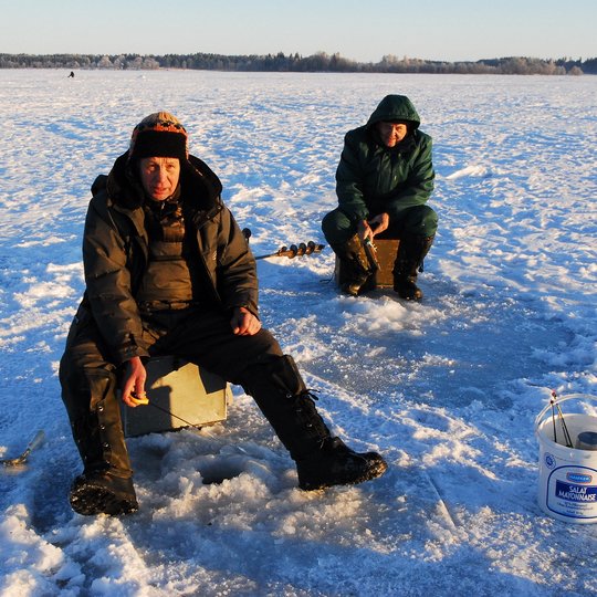 Ice fishing