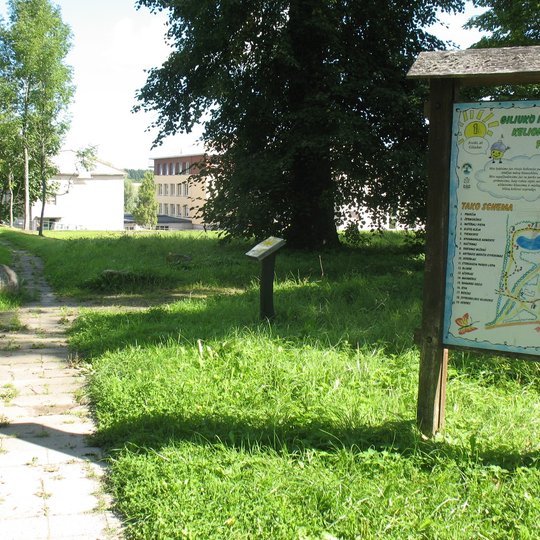 "Acorns and chestnut" trail