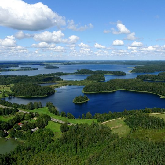 Platelių ežero vaizdas