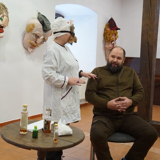 Užgavėnių personažas - Daktaras