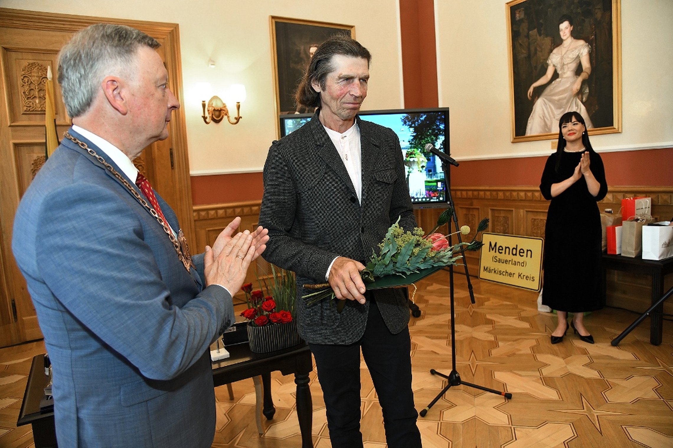 Plungės r. meras ir A. Vaškys