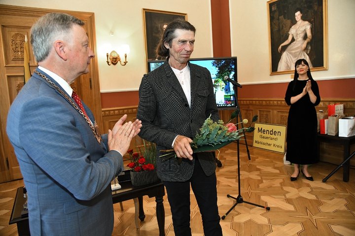 Plungės r. meras ir A. Vaškys