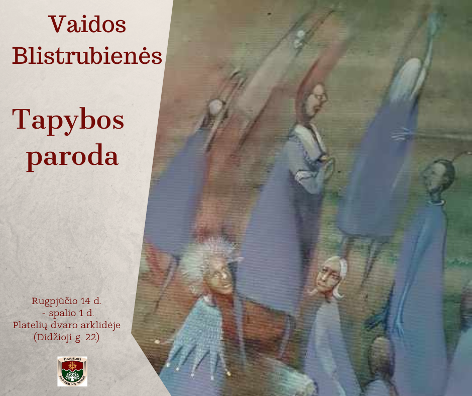 Tapybos parodos skelbimas